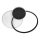 LED-kattovalaisin LED/78W/230V 3000-5000K musta/harmaa