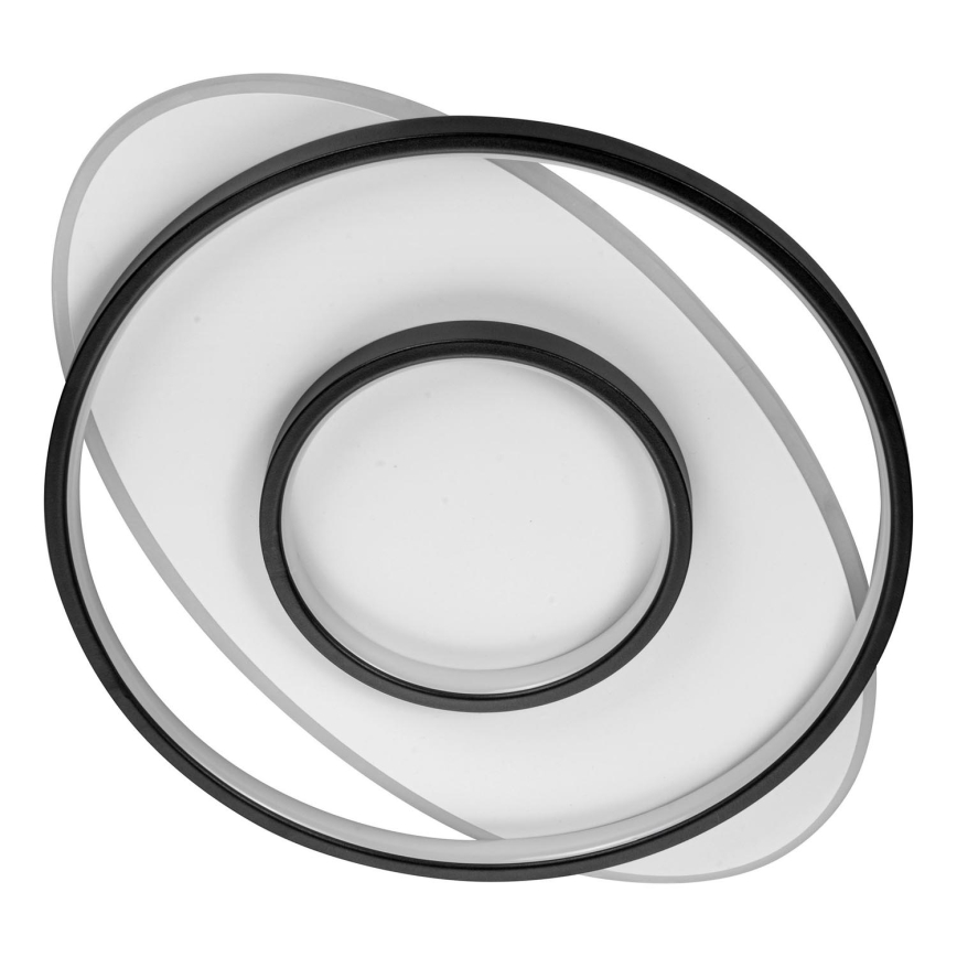 LED-kattovalaisin LED/96W/230V 3000-5000K musta/harmaa