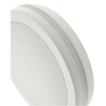 LED-kattovalaisin kylpyhuoneeseen liiketunnistimella LED/20W/230V 3000/4000/6500K halkaisija 23 cm IP54 valkoinen