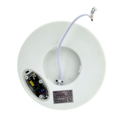 LED-kattovalaisin kylpyhuoneeseen liiketunnistimella LED/20W/230V 3000/4000/6500K halkaisija 23 cm IP54 valkoinen