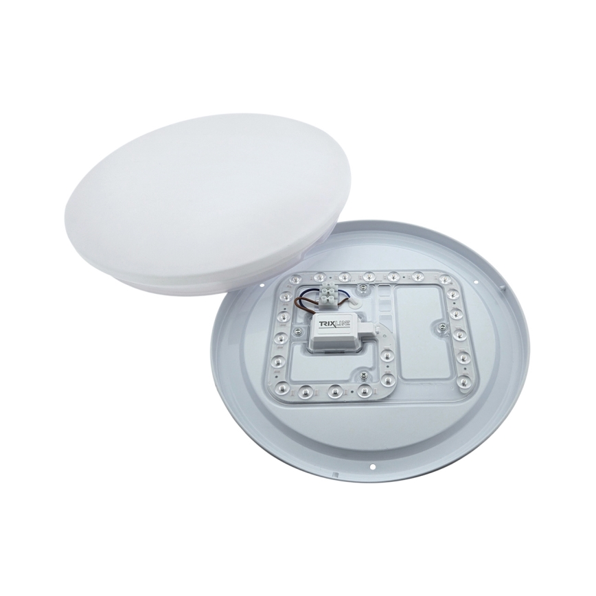 LED-kattovalaisin liiketunnistimella LENA LED/18W/230V, halkaisija 32,5 cm, valkoinen