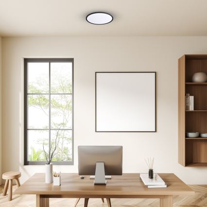 LED-kattovalaisin MAQ LED/32W/230V 3000/4000/6500K IP40 musta