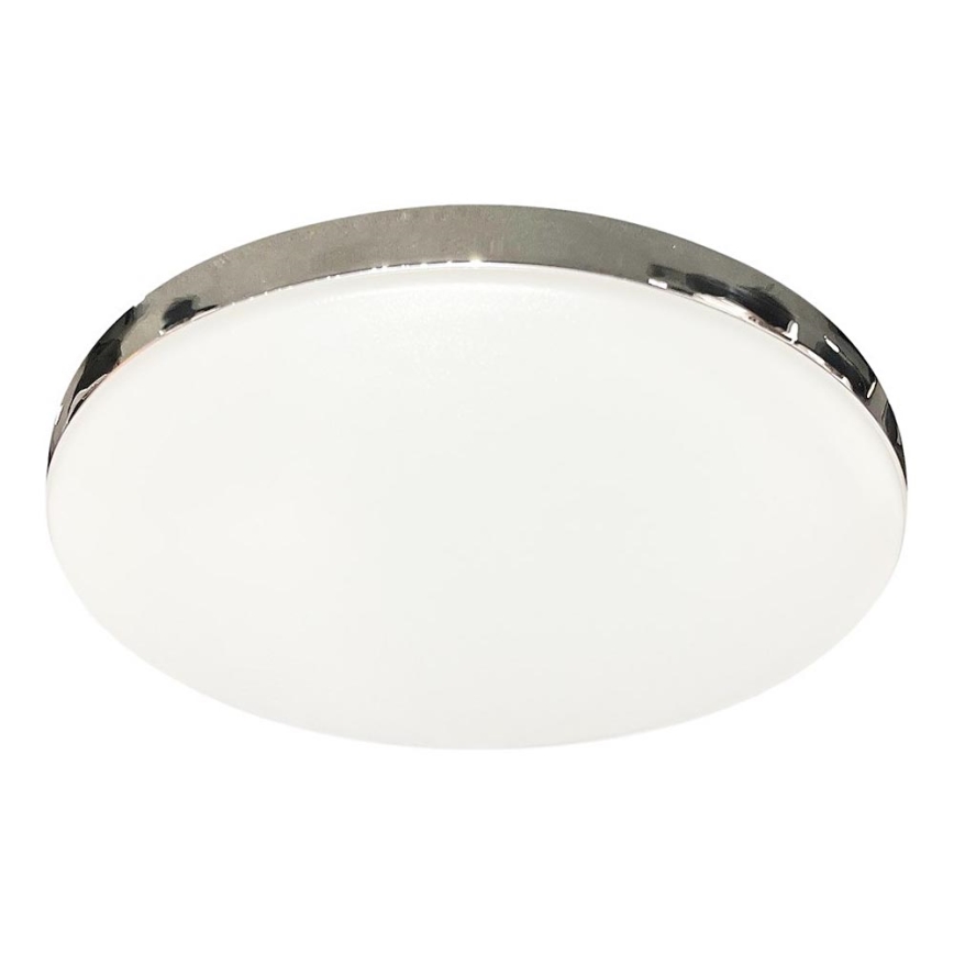 LED-kattovalaisin MAYA LED/10W/230V, Ø 26 cm, kiiltävä kromi