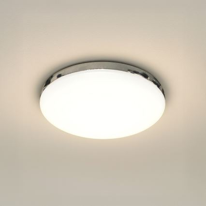 LED-kattovalaisin MAYA LED/10W/230V, Ø 26 cm, kiiltävä kromi
