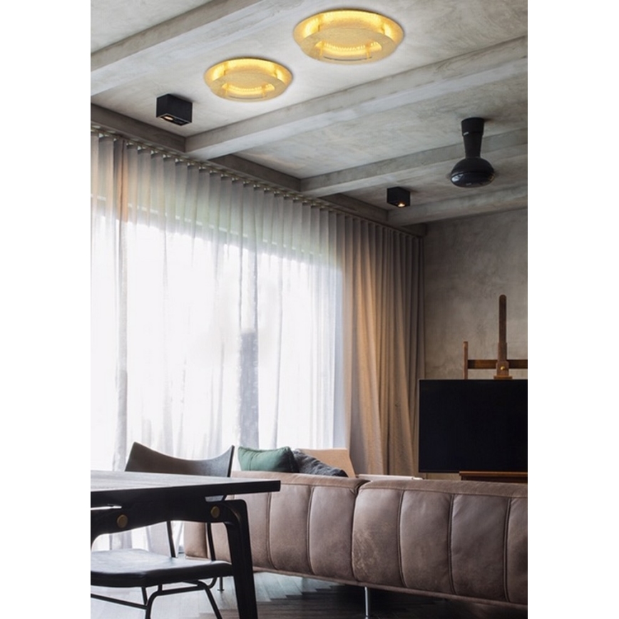LED-kattovalaisin MERPLE LED/18W/230V kultainen