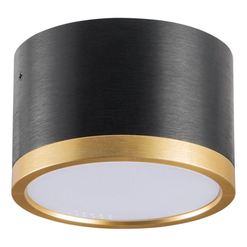 LED-kattovalaisin MIRELLA 1xGX53/6W/230V musta/kulta