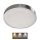 LED-kattovalaisin NEXXO LED/28,5W/230V 3000/3500/4000K halkaisija 30 cm kiiltävä kromi
