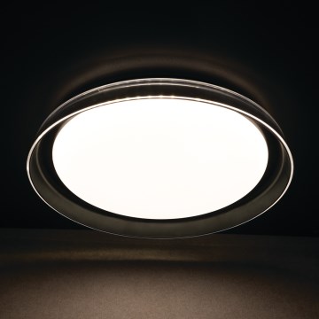LED-kattovalaisin NIFU LED/17,8W/230V halkaisija 43 cm valkoinen/musta