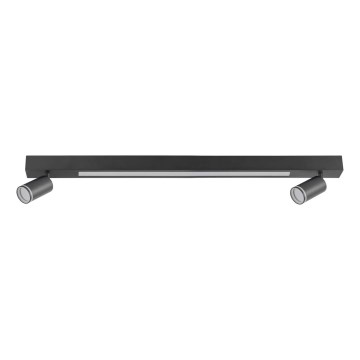LED-kattovalaisin PARIISI LED/24W/230V + 2xGU10/10W musta