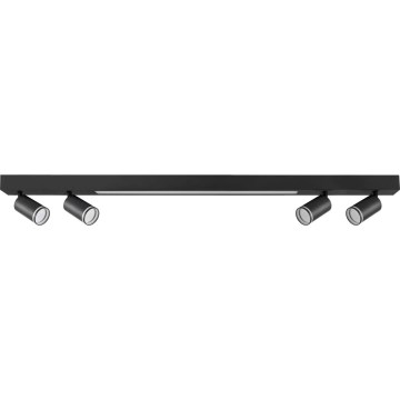 LED-kattovalaisin PARIISI LED/24W/230V + 4xGU10/10W musta