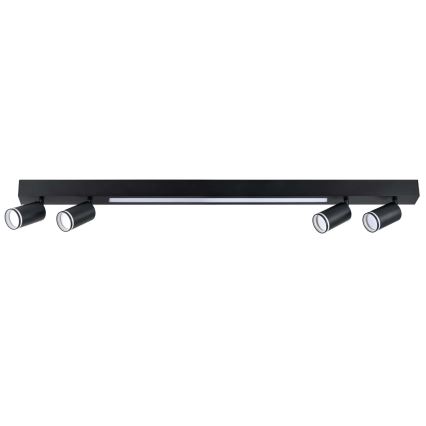 LED-kattovalaisin PARIISI LED/24W/230V + 4xGU10/10W musta