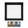 LED-kattovalaisin RAFA LED/12W/230V 3000/4000/6000K 17x17 cm musta