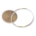 LED-kattovalaisin ROMAN LED/33W/230V 4000K kulta