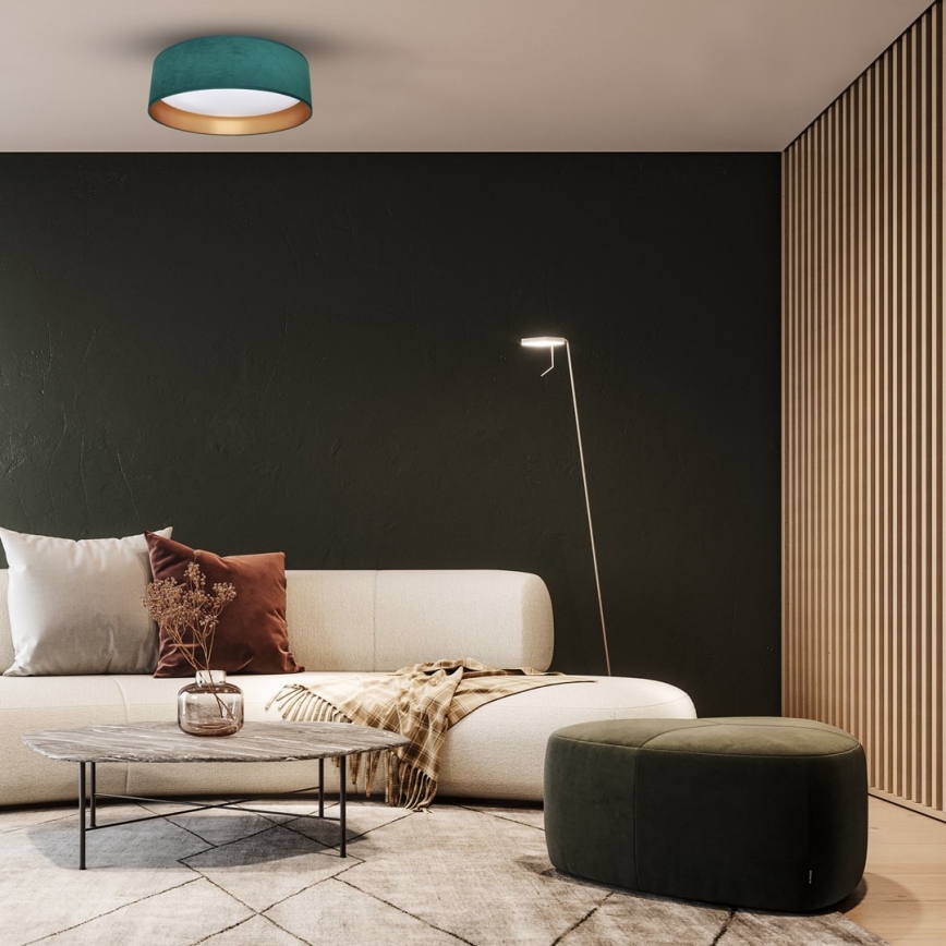 LED-kattovalaisin RONDO LED/18W/230V vihreä