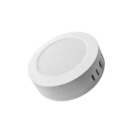 LED-kattovalaisin ROUND LED/6W/230V 4000K halkaisija 12,1 cm valkoinen