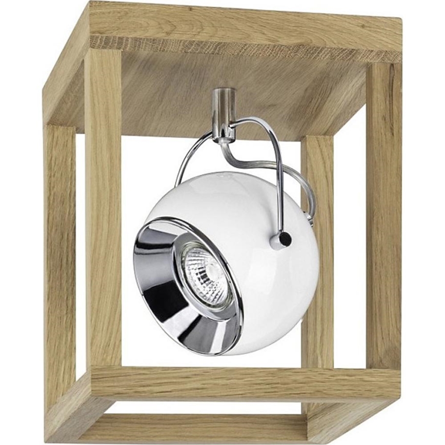 LED-kattovalaisin ROY 1xGU10/5W/230V matta tammi