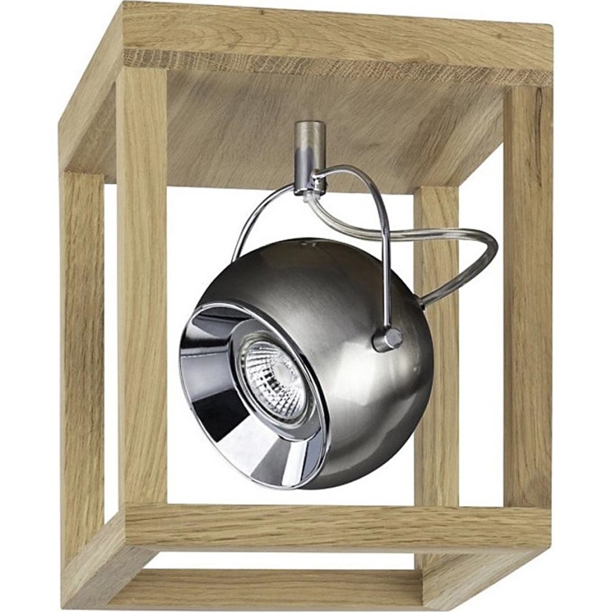 LED-kattovalaisin ROY 1xGU10/5W/230V matta tammi