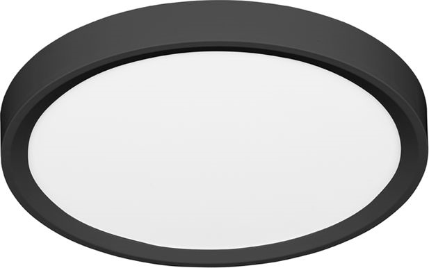 LED-kattovalaisin SALY LED/40W/230V 3000/4000/6000K halkaisija 50 cm IP40 musta