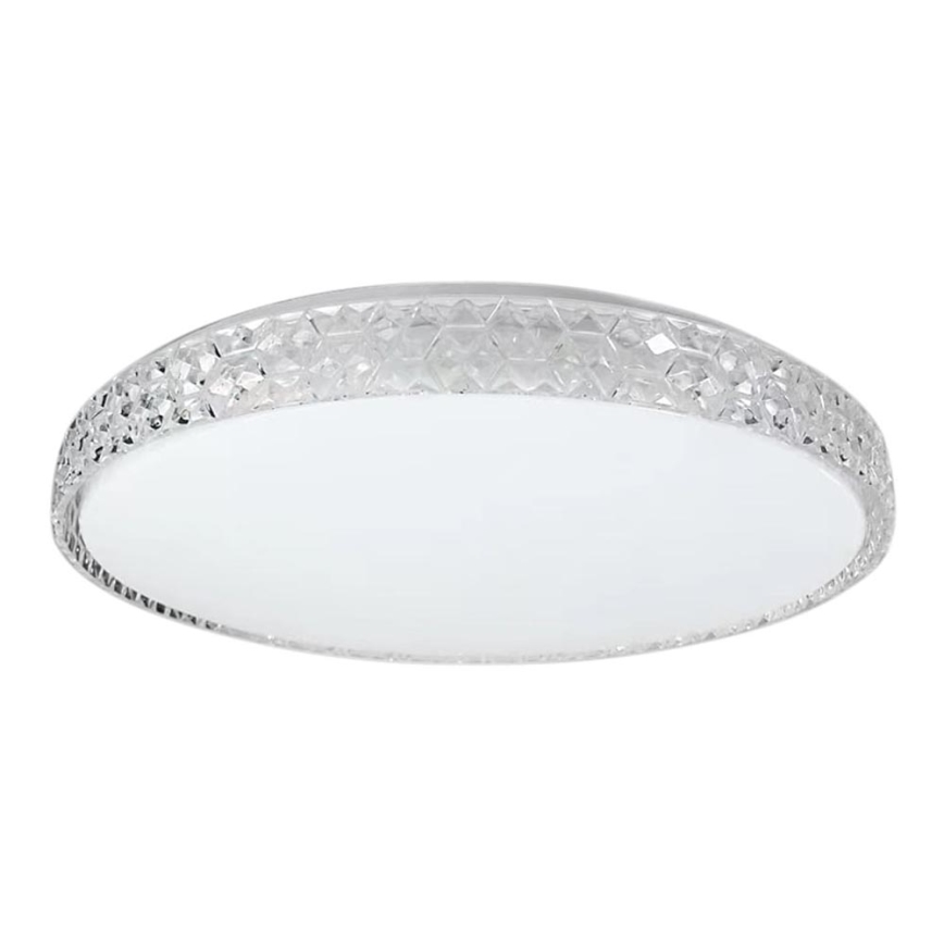 LED-kattovalaisin SHINY LED/34W/230V läpinäkyvä