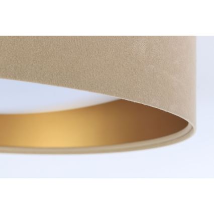 LED Himmennettävä kattovalaisin SMART GALAXY LED/24W/230V d. 45 cm 2700-6500K Wi-Fi Tuya beige/kulta + kaukosäädin