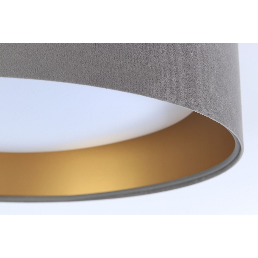 LED Himmennettävä kattovalaisin SMART GALAXY LED/24W/230V d. 45 cm 2700-6500K Wi-Fi Tuya harmaa/kulta + kaukosäädin