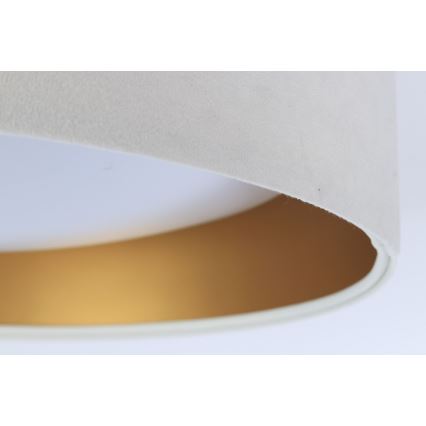 LED Himmennettävä kattovalaisin SMART GALAXY LED/24W/230V d. 45 cm 2700-6500K Wi-Fi Tuya valkoinen/kulta + kaukosäädin