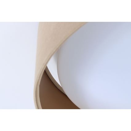 LED Himmennettävä kattovalaisin SMART GALAXY LED/36W/230V d. 55 cm 2700-6500K Wi-Fi Tuya beige/kulta + kaukosäädin