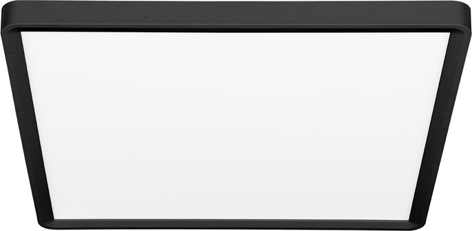 LED-kattovalaisin TERY LED/40W/230V 3000/4000/6000K 50x50 cm IP40 musta