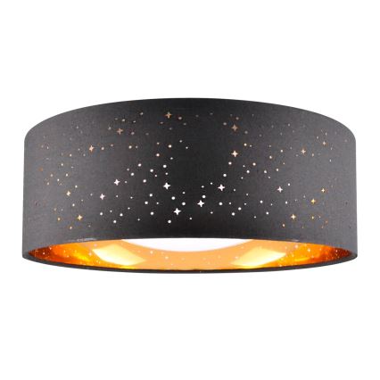 LED-kattovalaisin TULUZA LED/18W/230V halkaisija 32 cm musta