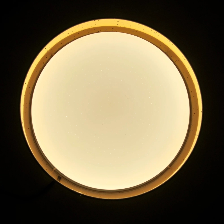 LED-kattovalaisin TULUZA LED/24W/230V halkaisija 40 cm ruskea