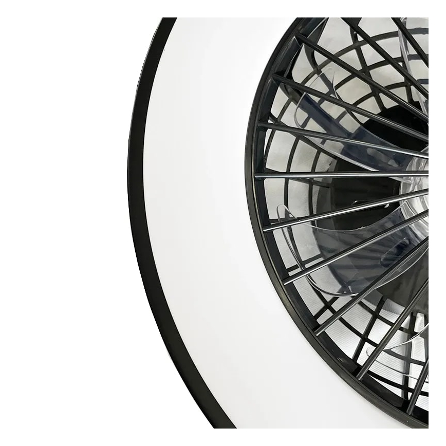LED Himmennettävä kattovalaisin tuulettimella OPAL LED/48W/230V 3000-6500K + kauko-ohjaus