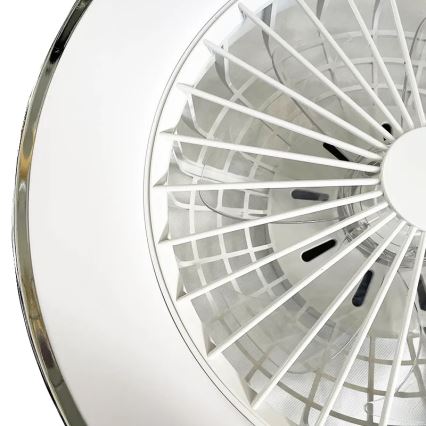 LED Himmennettävä kattovalaisin tuulettimella OPAL LED/48W/230V 3000-6500K + kauko-ohjaus