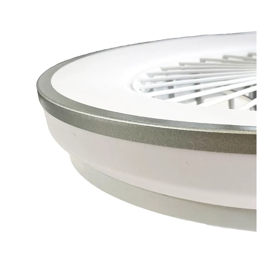 LED Himmennettävä kattovalaisin tuulettimella OPAL LED/48W/230V 3000-6500K + kauko-ohjaus