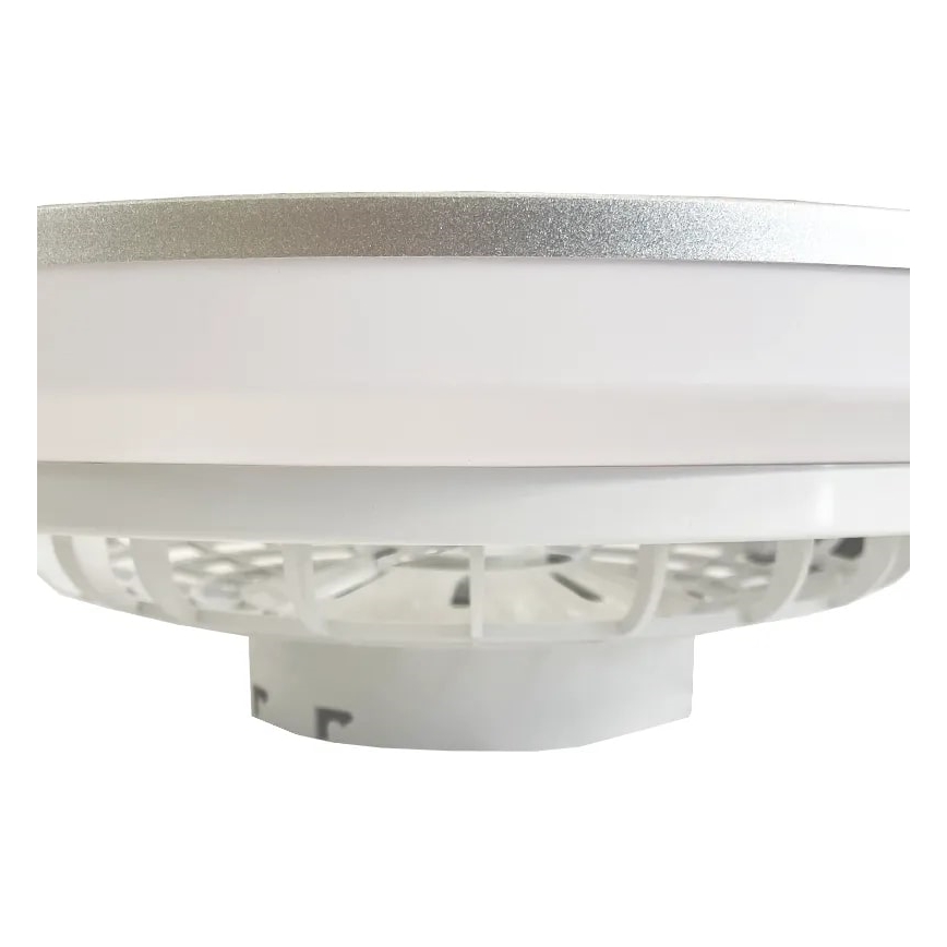 LED Himmennettävä kattovalaisin tuulettimella OPAL LED/48W/230V 3000-6500K + kauko-ohjaus