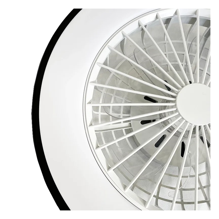 LED Himmennettävä kattovalaisin tuulettimella OPAL LED/48W/230V 3000-6500K + kauko-ohjaus