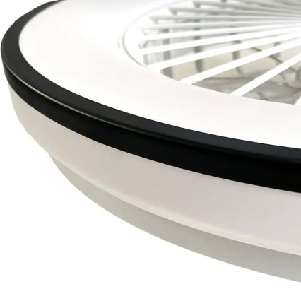LED Himmennettävä kattovalaisin tuulettimella OPAL LED/48W/230V 3000-6500K + kauko-ohjaus