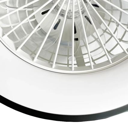 LED Himmennettävä kattovalaisin tuulettimella OPAL LED/48W/230V 3000-6500K + kauko-ohjaus