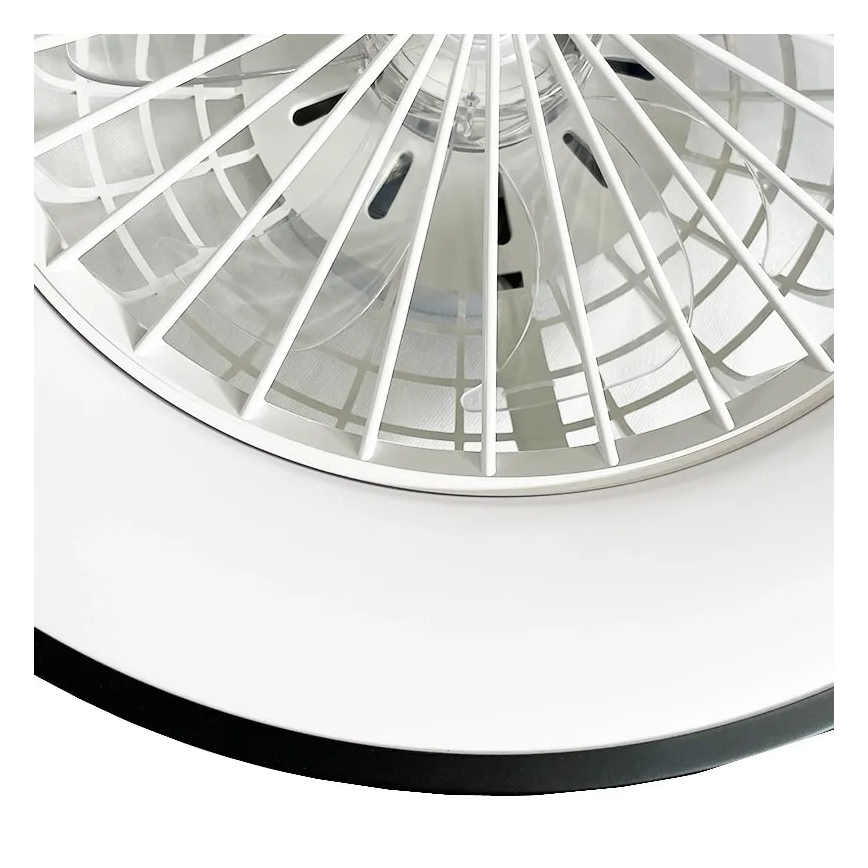 LED Himmennettävä kattovalaisin tuulettimella OPAL LED/48W/230V 3000-6500K + kauko-ohjaus
