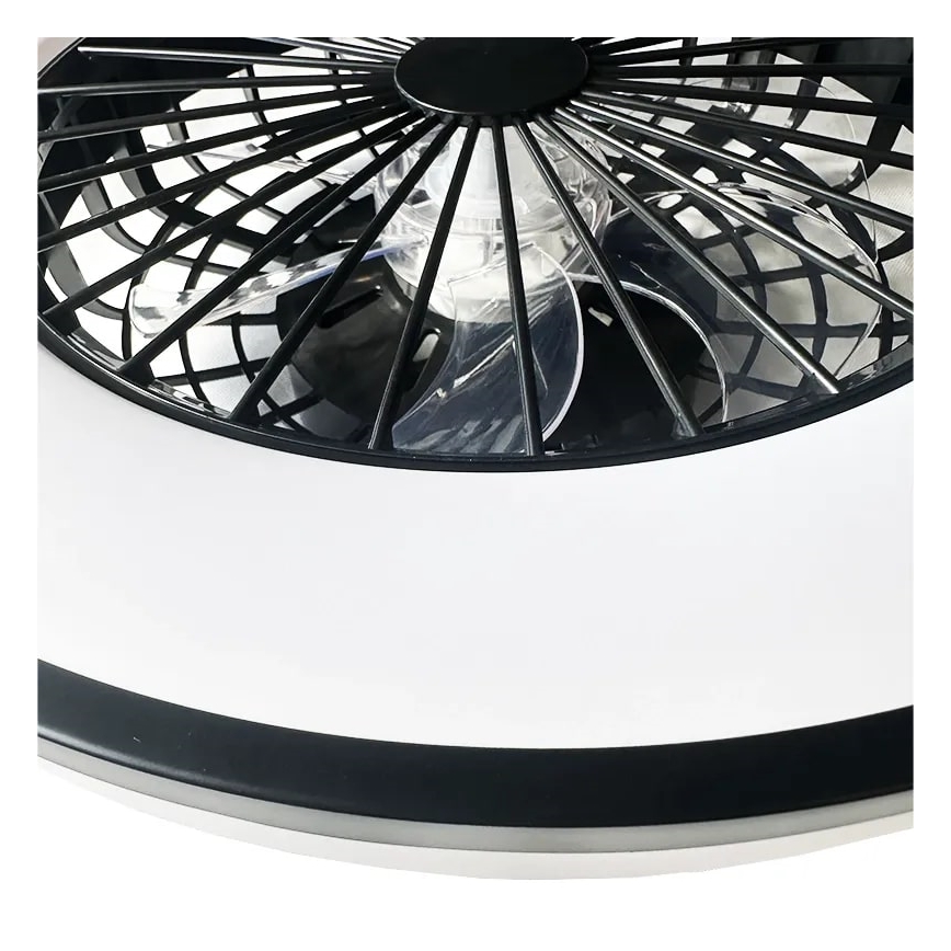 LED Himmennettävä kattovalaisin tuulettimella OPAL LED/48W/230V 3000-6500K + kauko-ohjaus