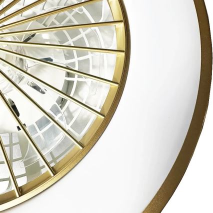 LED Himmennettävä kattovalaisin tuulettimella OPAL LED/48W/230V 3000-6500K + kauko-ohjaus