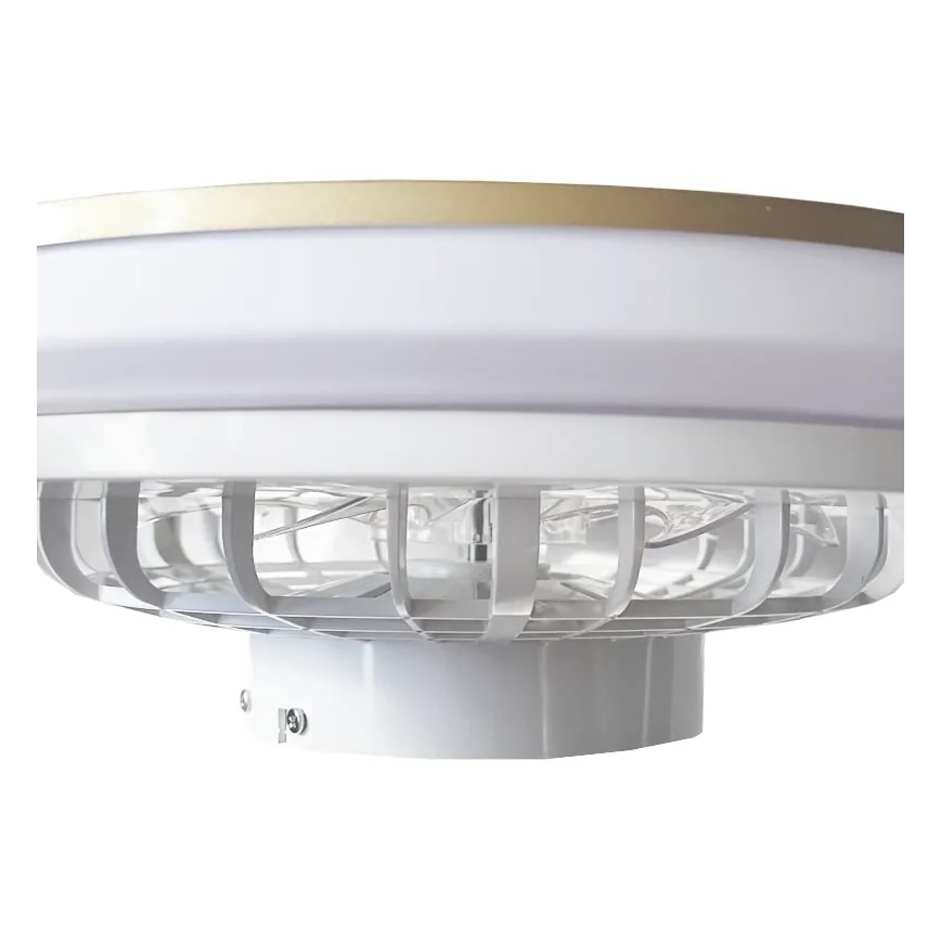 LED Himmennettävä kattovalaisin tuulettimella OPAL LED/48W/230V 3000-6500K + kauko-ohjaus