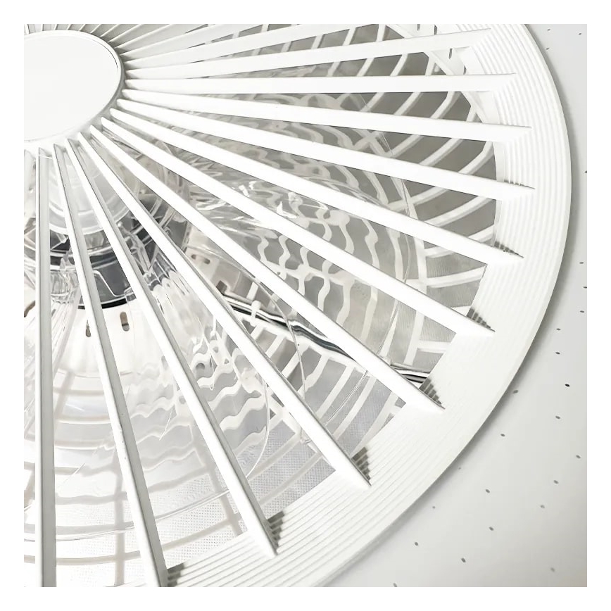 LED Himmennettävä kattovalaisin tuulettimella OPAL LED/72W/230V 3000-6500K + kauko-ohjaus