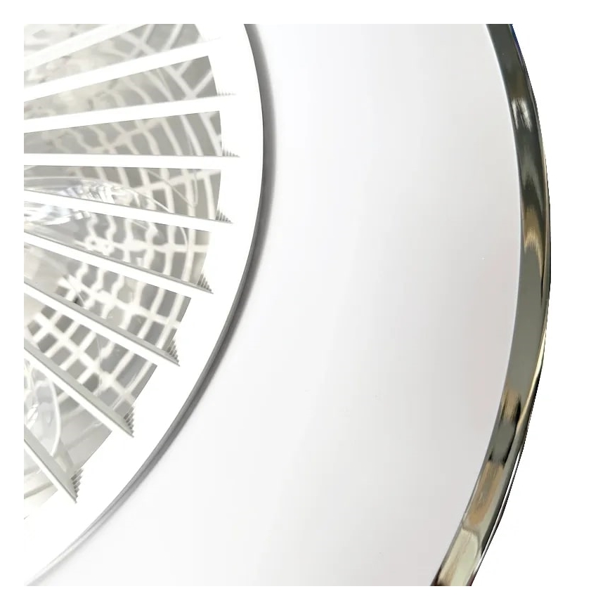LED Himmennettävä kattovalaisin tuulettimella OPAL LED/72W/230V 3000-6500K + kauko-ohjaus