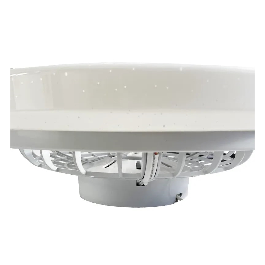 LED Himmennettävä kattovalaisin tuulettimella STAR LED/48W/230V 3000-6500K + kauko-ohjaus
