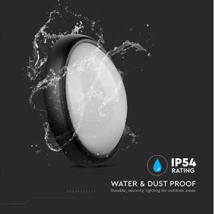 LED-kattovalaisin ulkokäyttöön LED/12W/230V IP54