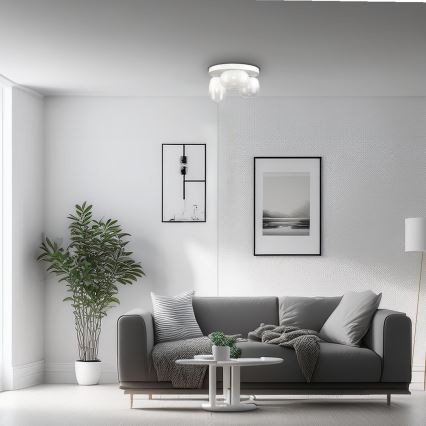 LED-kattovalaisin VASO LED/12W/230V halkaisija 42 cm valkoinen