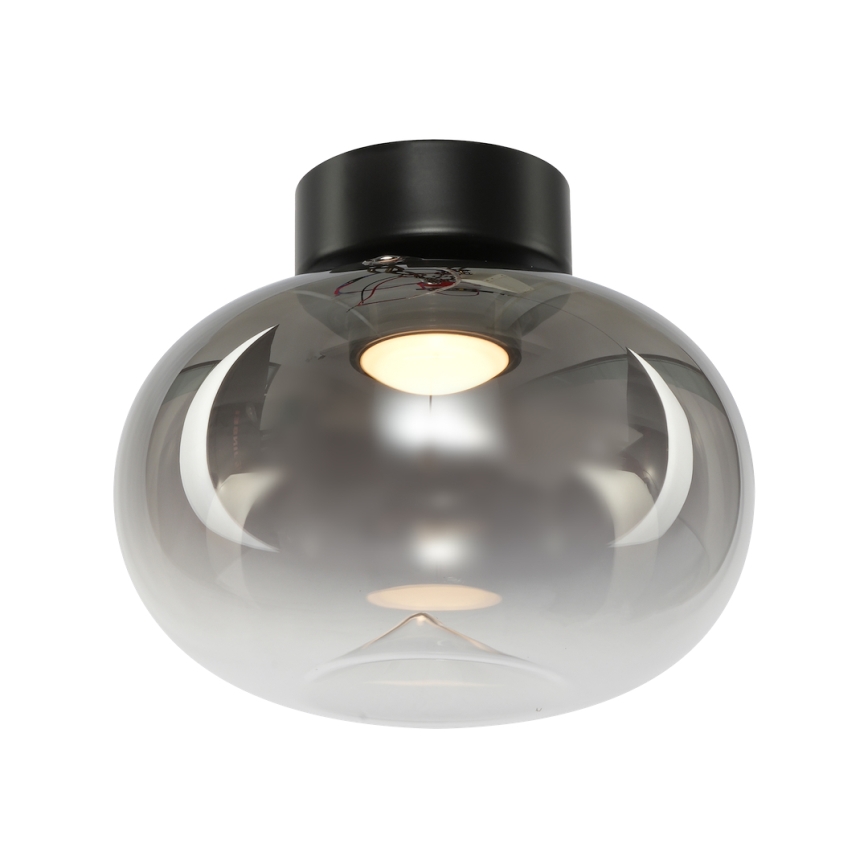 LED-kattovalaisin VASO LED/4W/230V halkaisija 18 cm savuinen