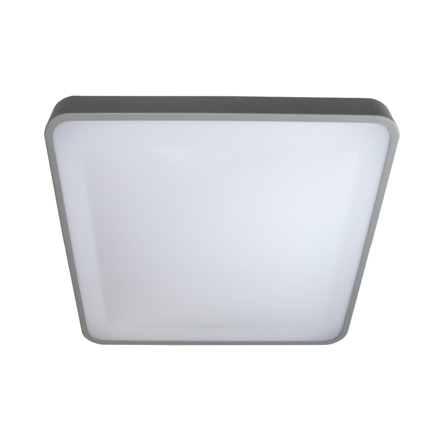 LED-kattovalaisin WILTON LED/24W/230V 37,5x37,5 cm harmaa