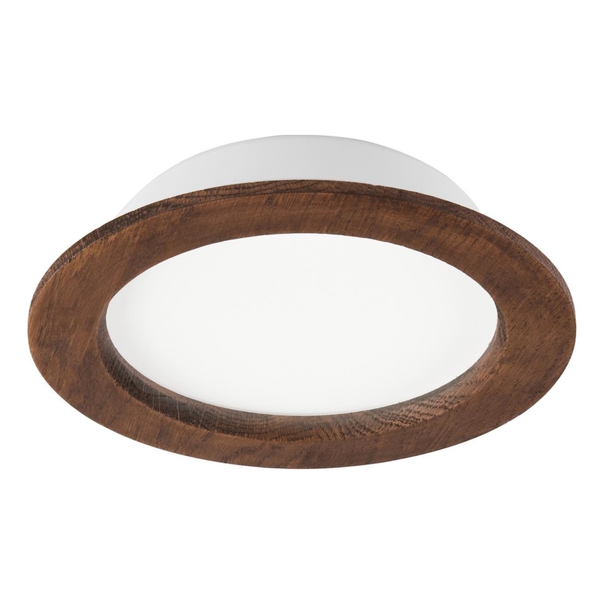 LED Kattovalaisin WOODY SPOT LED/16,5W/230V 4000K kirsikka ? 18,5 cm