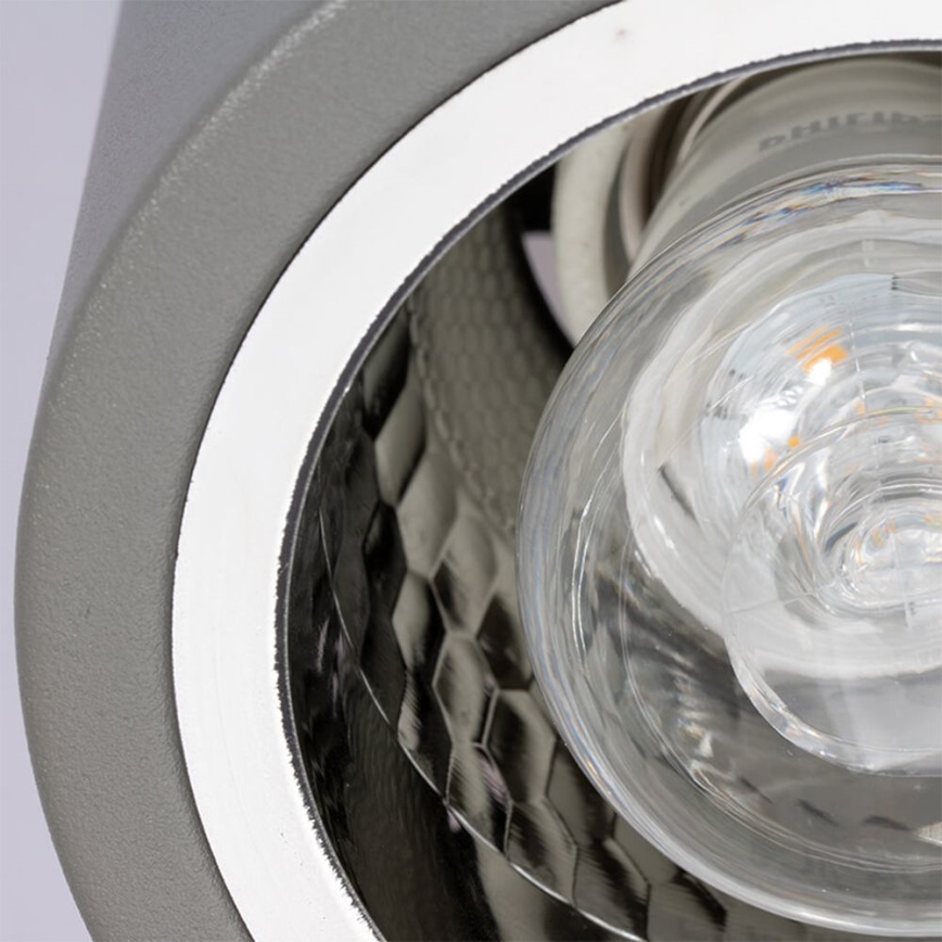 LED Kattovalo JUPITER 1xE27/6W/230V 120x98 mm